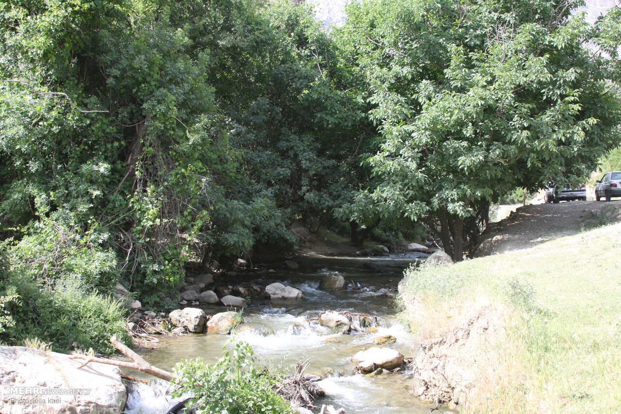 روستای زیبای «کلم» در ایلام