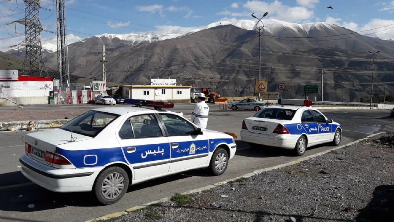 کنترل محدودیت سفر در ۲۱ منطقه استان همدان