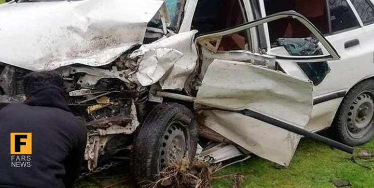برخورد مرگبار پراید با کامیون