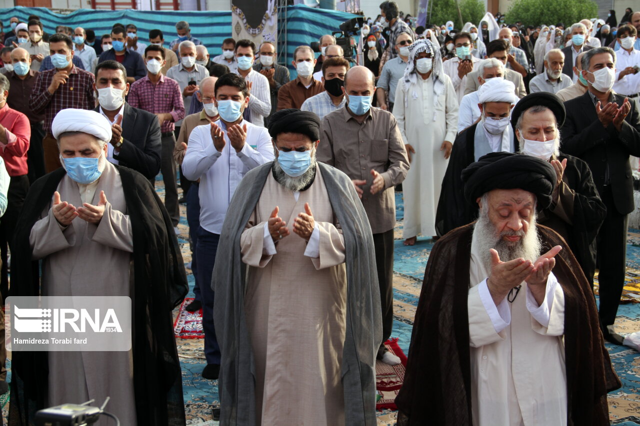 اقامه نماز عید سعید فطر در اهواز