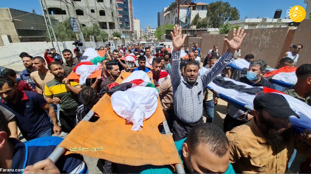 شهادت ۱۰ عضو خانواده فلسطینی