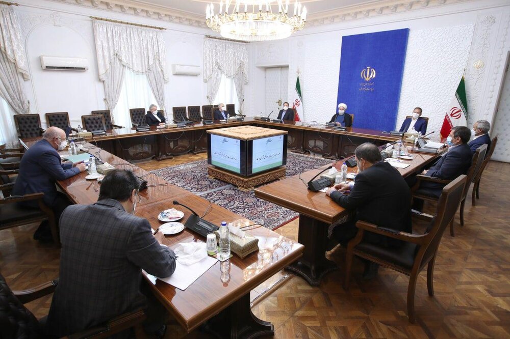 جلسه ستاد هماهنگی اقتصادی دولت با حضور رئیس جمهور