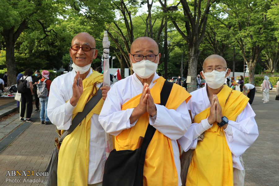 عکس/ رژیم صهیونیستی صدای اعتراض ژاپنی ها را بلند کرد!