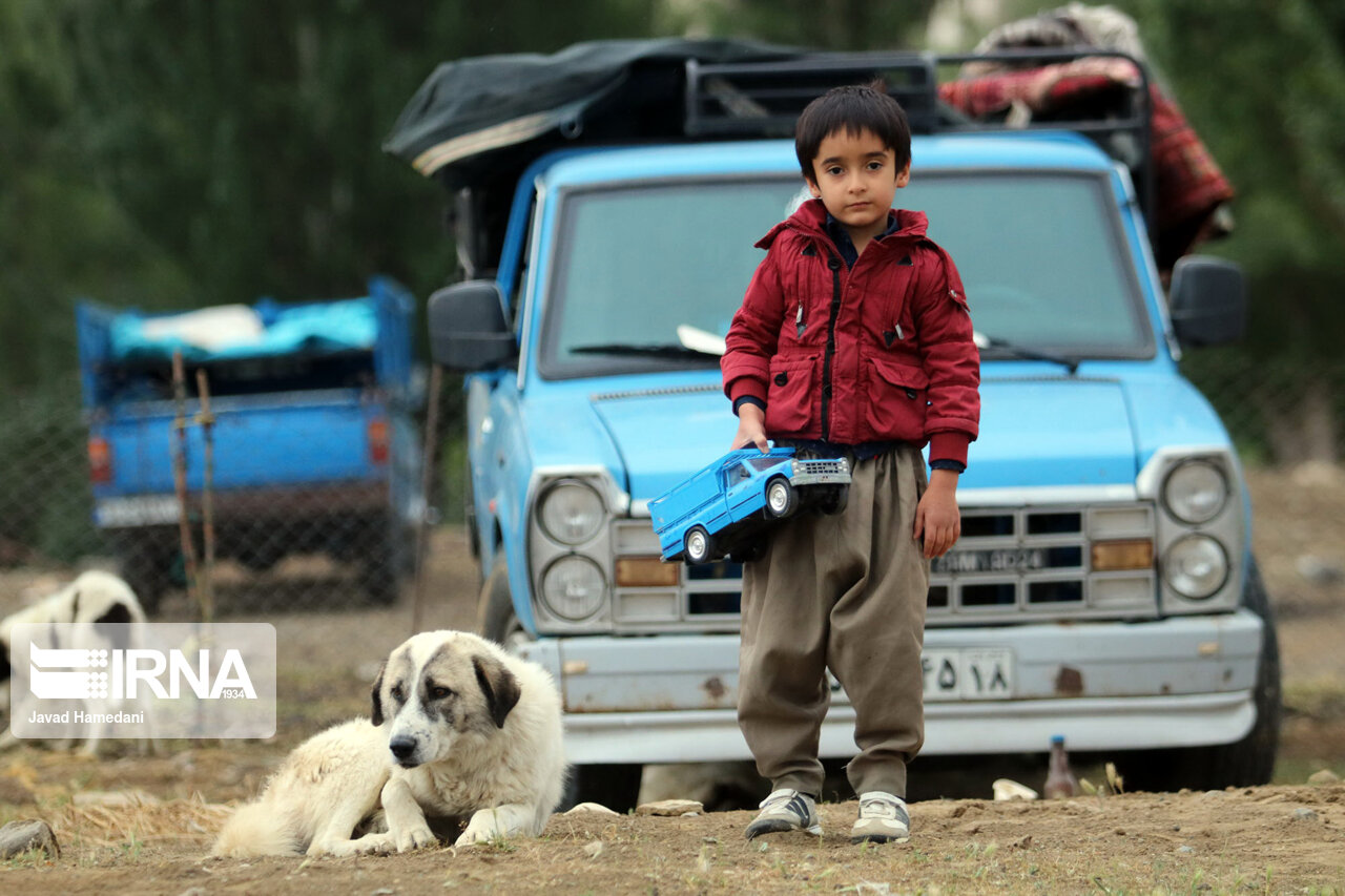 زندگی بی آلایش عشایر در مراتع همدان