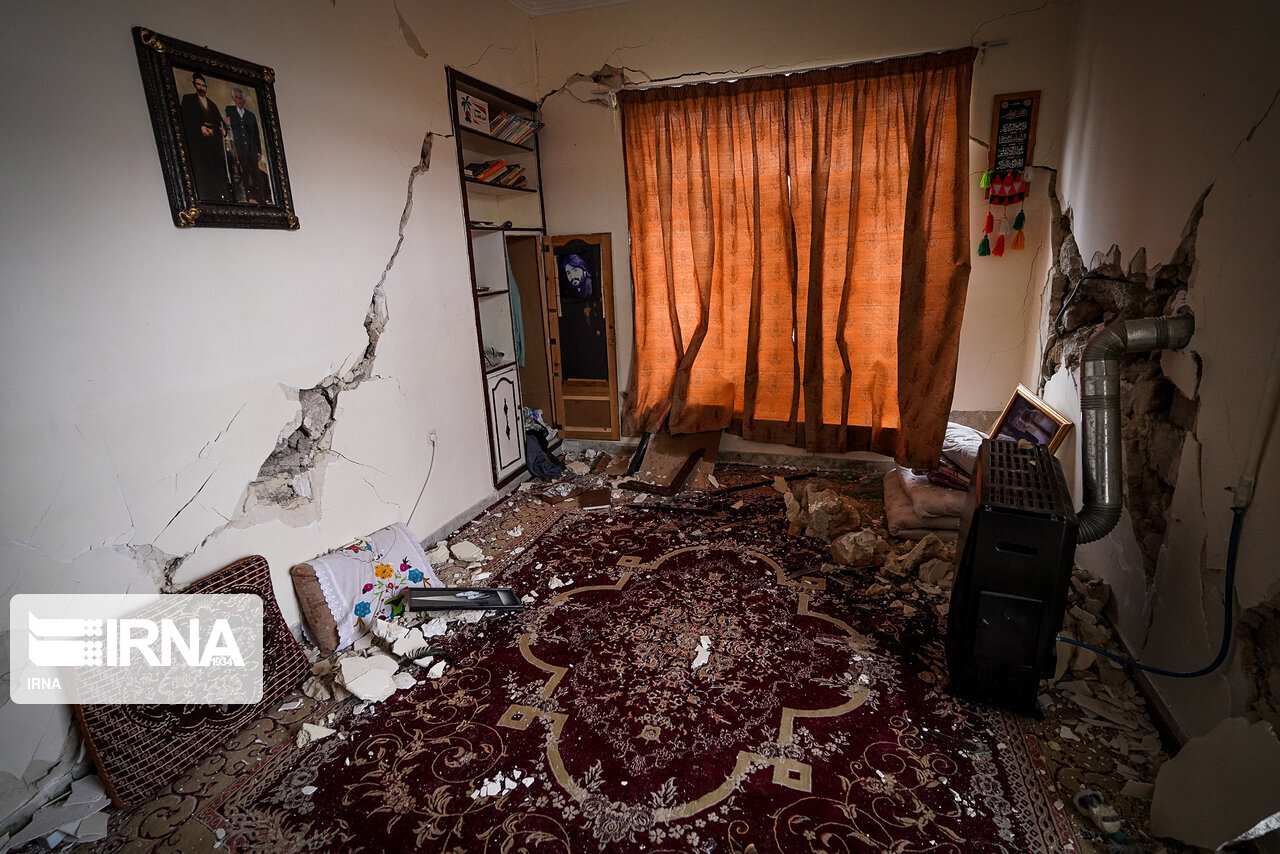 زلزله به ۳۵ واحد مسکونی در گرمه خراسان شمالی خسارت زد