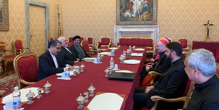 دیدار ظریف با نخست وزیر و اسقف اعظم واتیکان
