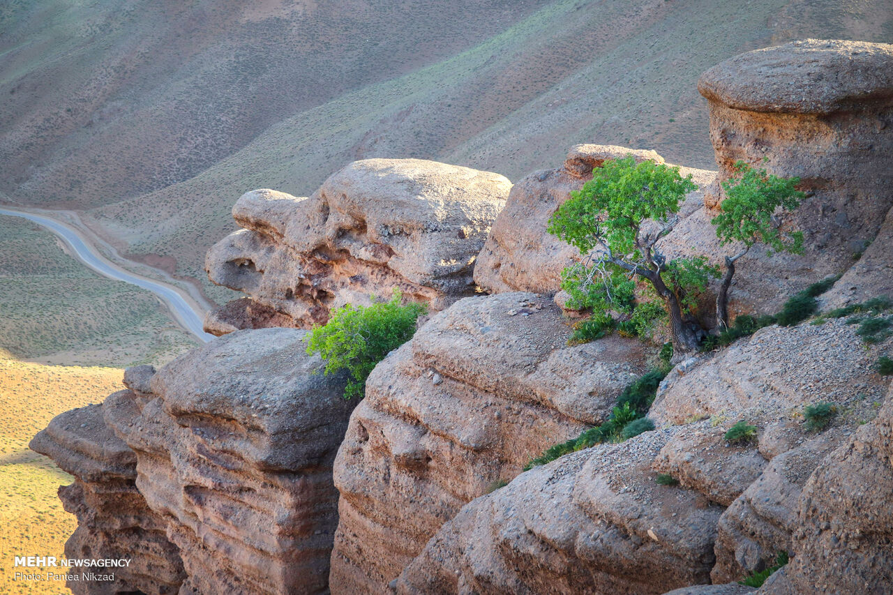 کوه شاه منظر در چهارمحال و بختیاری