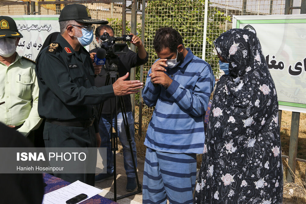 عکس/ انهدام باند سارقین و قاچاق کالا در شیراز