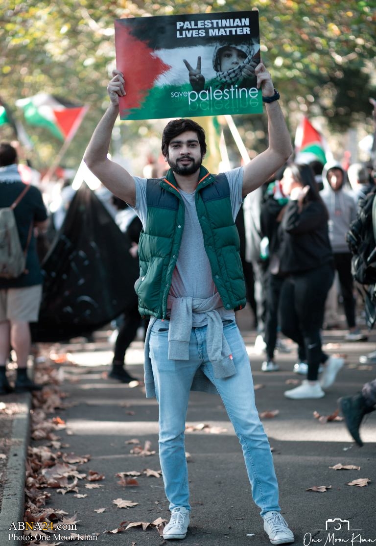 عکس/ پرچم ایران در جشن پیروزی مقاومت فلسطین در استرالیا