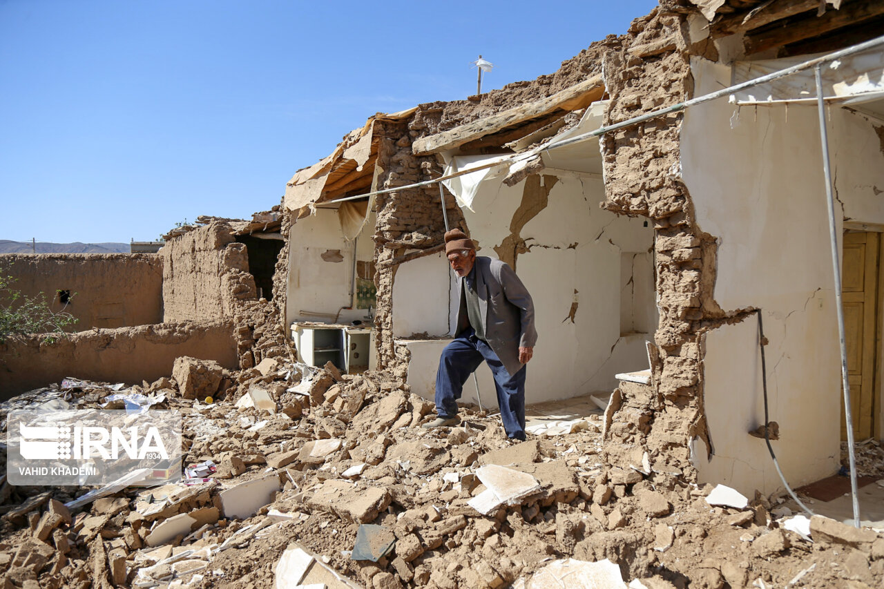 زلزله هفته گذشته به ۱۳۰۰ واحد مسکونی خراسان شمالی خسارت زد