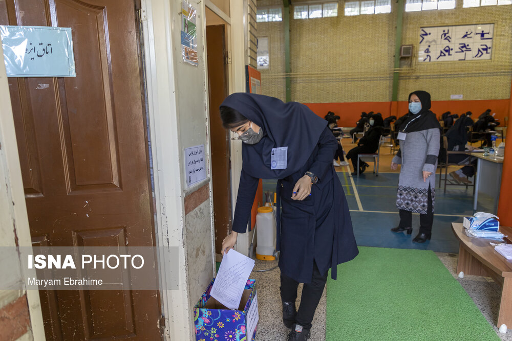 برگزاری حضوری آزمون نهایی دانش‌آموزان در تبریز
