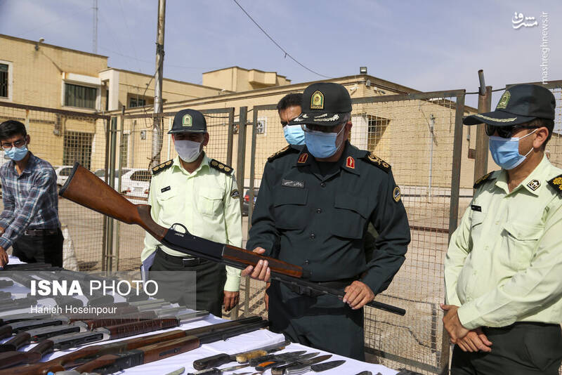 انهدام باند سارقین و قاچاق کالا در شیراز