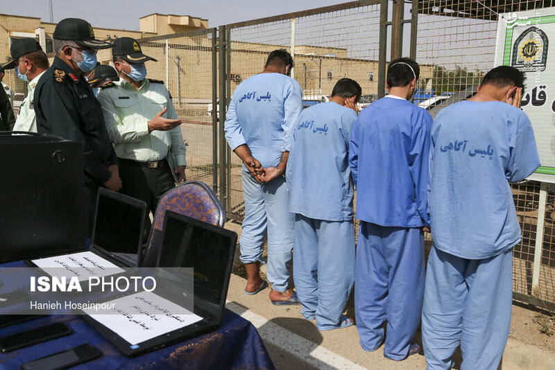 انهدام باند سارقین و قاچاق کالا در شیراز