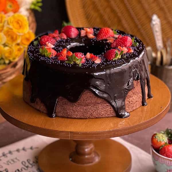 طرز تهیه کیک شکلاتی پنبه ای خوشمزه و ساده کافی شاپی