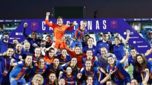 تیم زنان بارسلونا قهرمان شد؛ تکمیل سه‌گانه تاریخی!