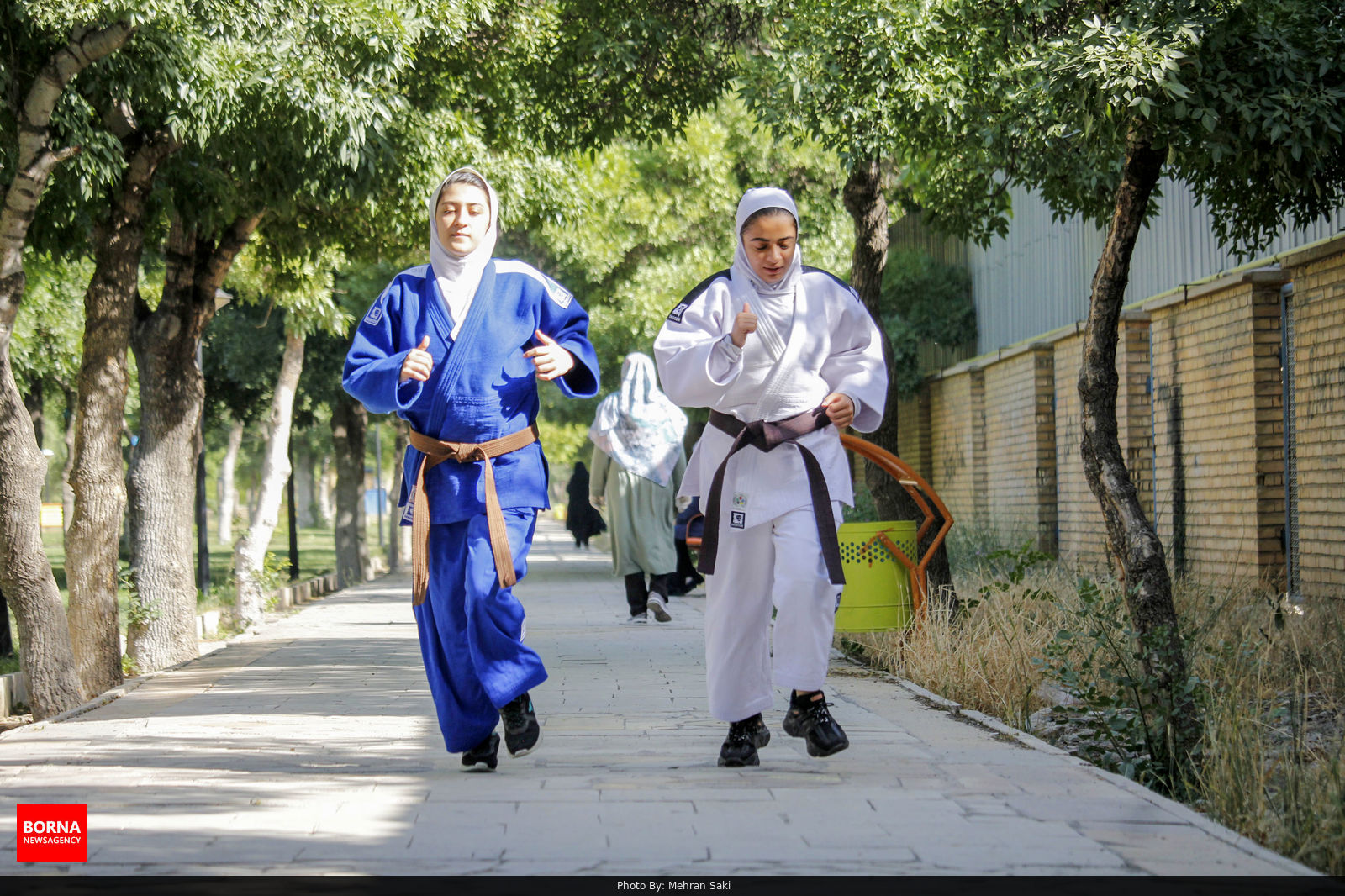تصاویری از دختران جودوکار