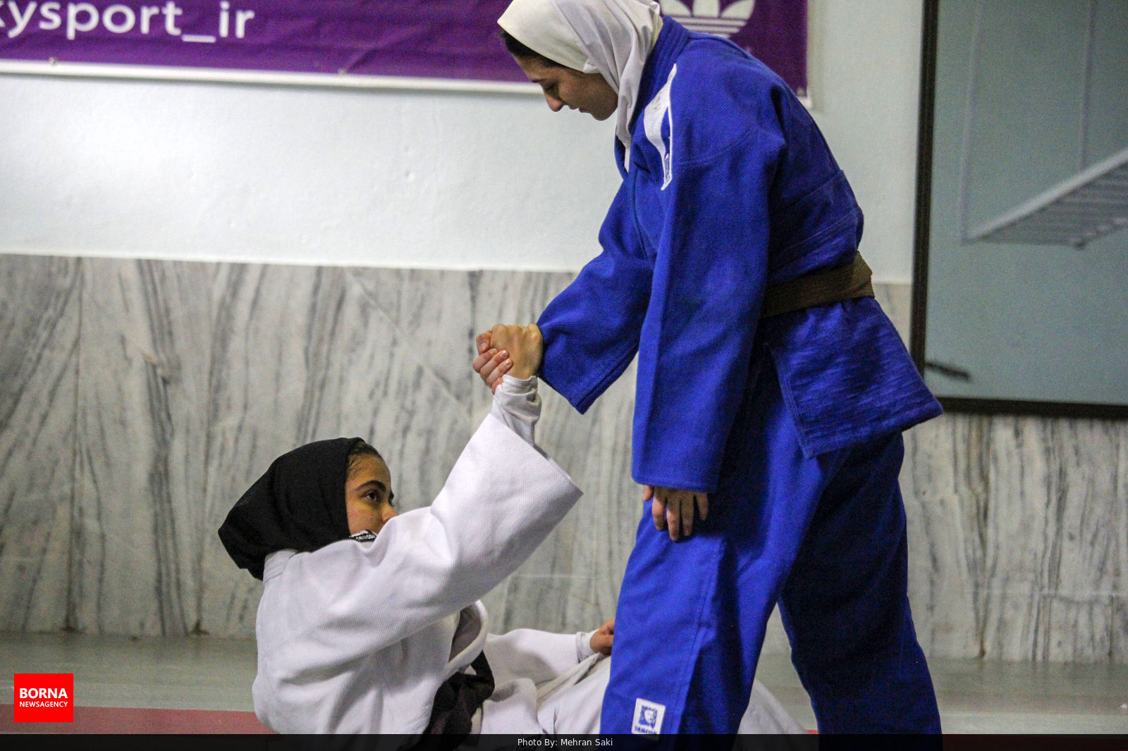 تصاویری از دختران جودوکار