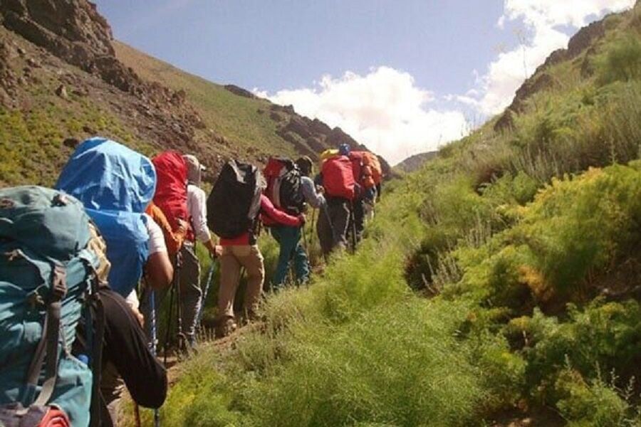 نجات ۱۳ نفر کوهنورد گمشده در خراسان شمالی
