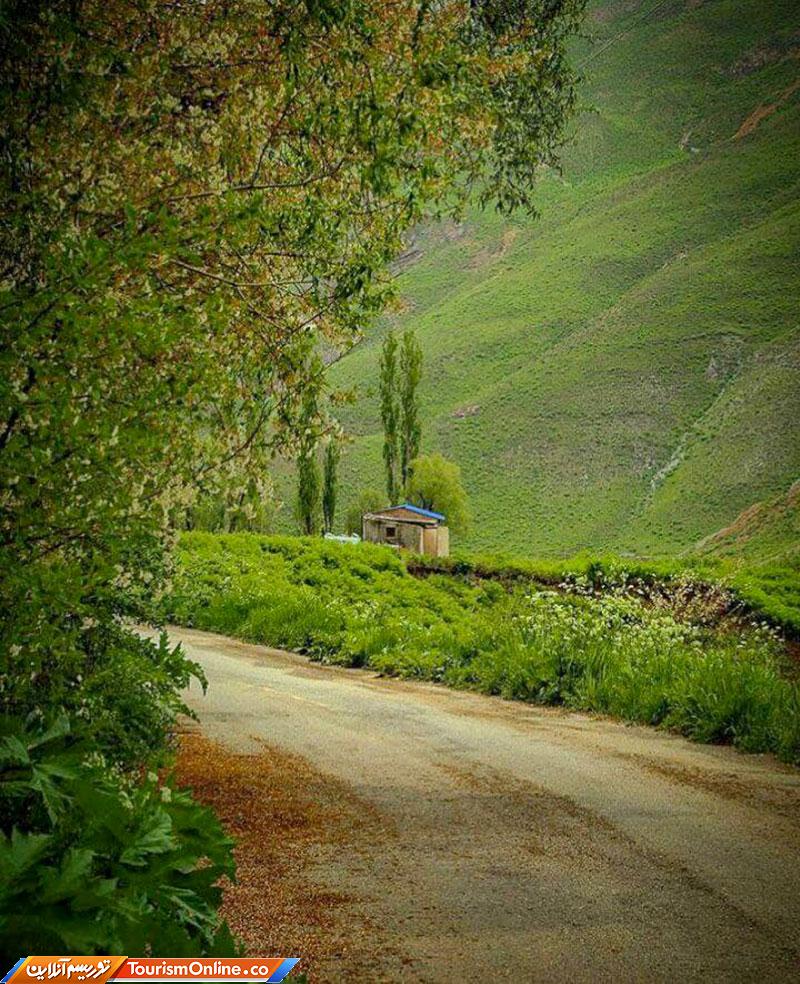 نمایی زیبا از طبیعت آزادبر