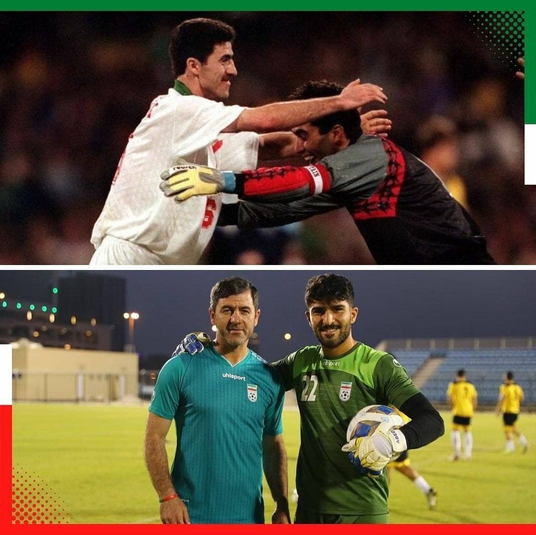 تصویری جالب از کریم باقری با احمدرضا و امیر عابدزاده