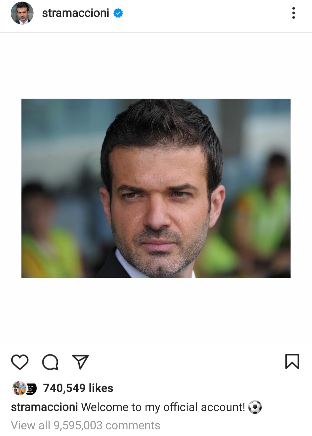 استراماچونی در اینستاگرام رقیب پیدا کرد
