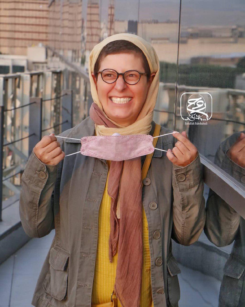 چهره‌ها/ سوسن پرور و ژست با ماسک 