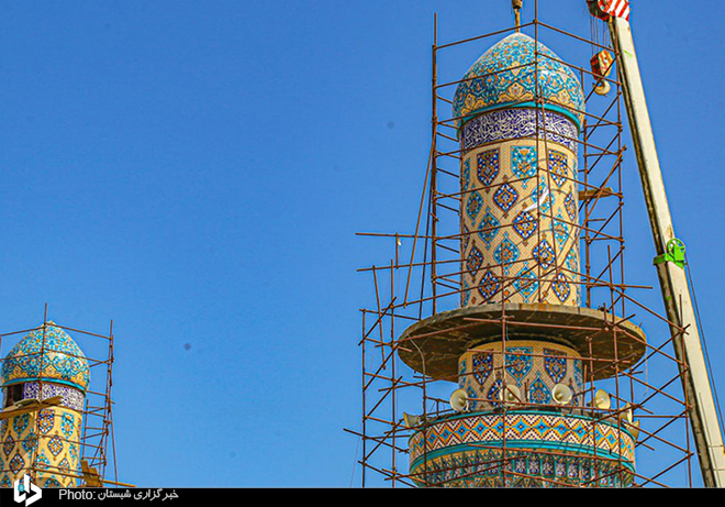 بازسازی و مرمت حرم حضرت شریفه دختر امام حسن مجتبی (ع)