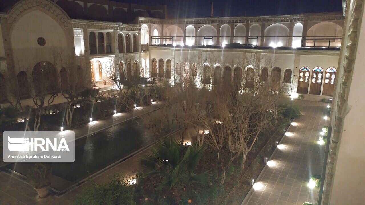 خانه تاریخی عامری‌های کاشان یکی از ۲۵ اقامتگاه برتر خاورمیانه
