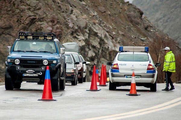 ممنوعیت تردد در جادههای مازندران؛ جریمه ۲۲۳۰ خودرو