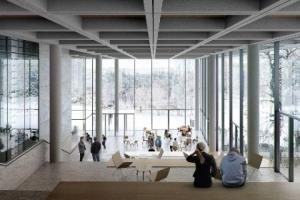 طراحی کتابخانه مرکزی دانشگاه گوتنبرگ با الهام از کتاب باز