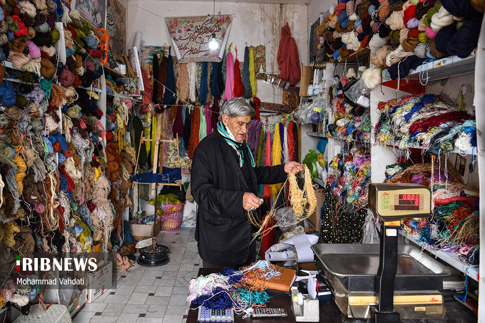 از رنگ تا فرش قم