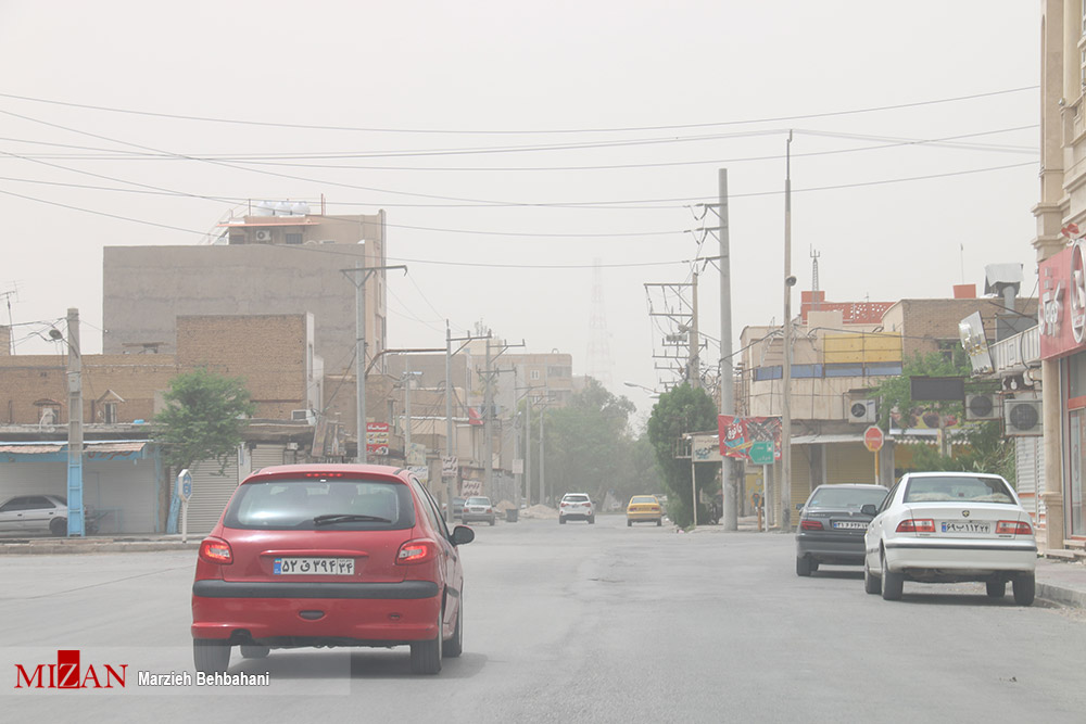 عکس/ گرد و غبار در آبادان