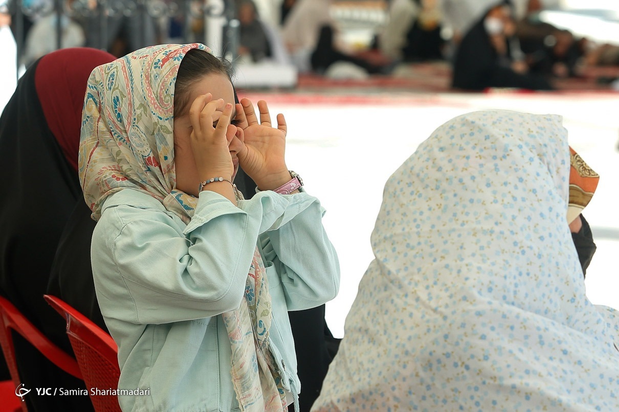 جشن روز دختر در امام زاده صالح (ع) تجریش