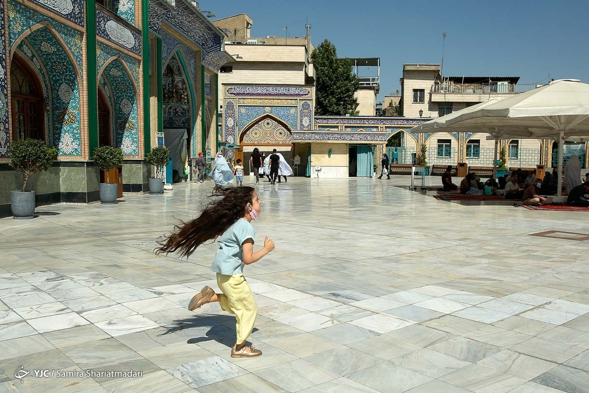جشن روز دختر در امام زاده صالح (ع) تجریش