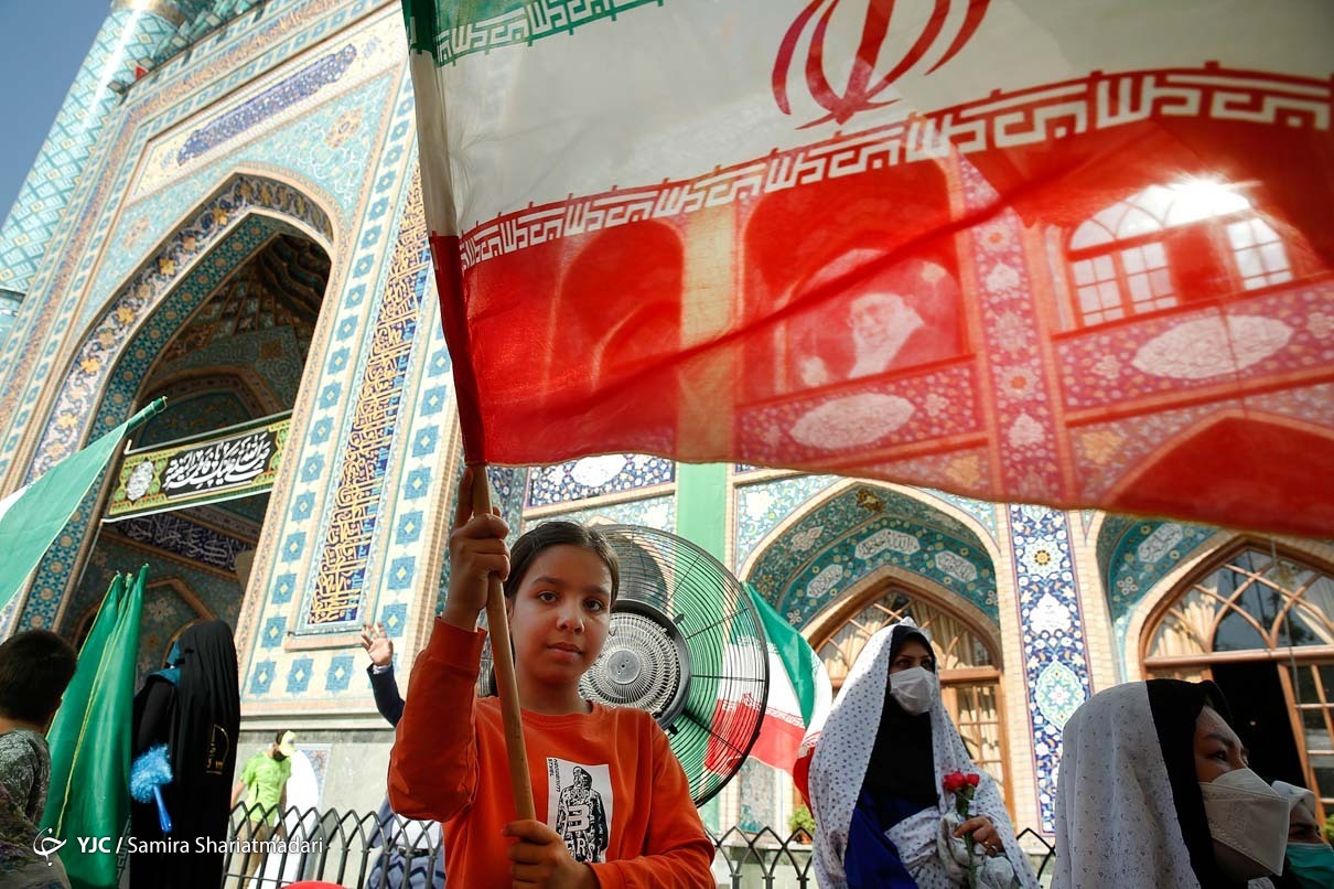 جشن روز دختر در امام زاده صالح (ع) تجریش