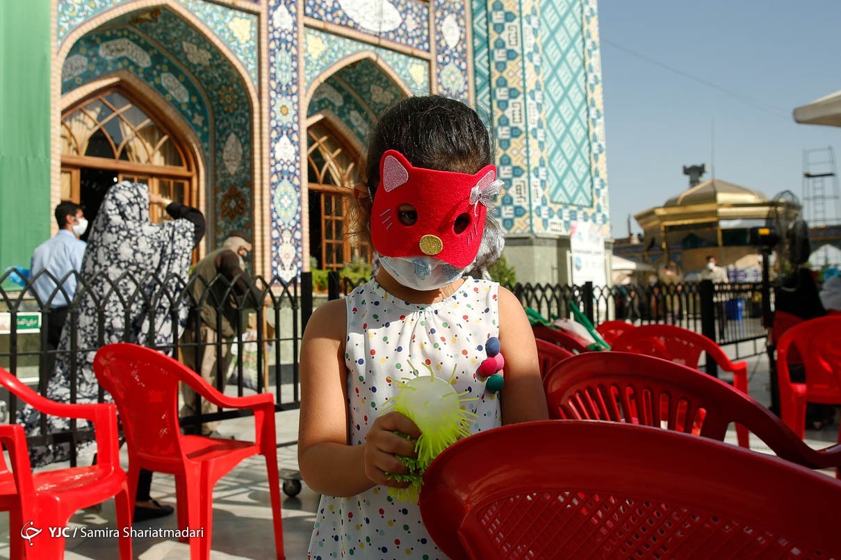 جشن روز دختر در امام زاده صالح (ع) تجریش