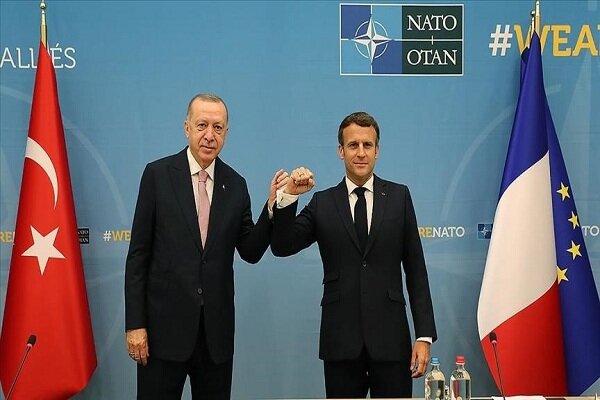 دیدار اردوغان با ماکرون و جانسون 