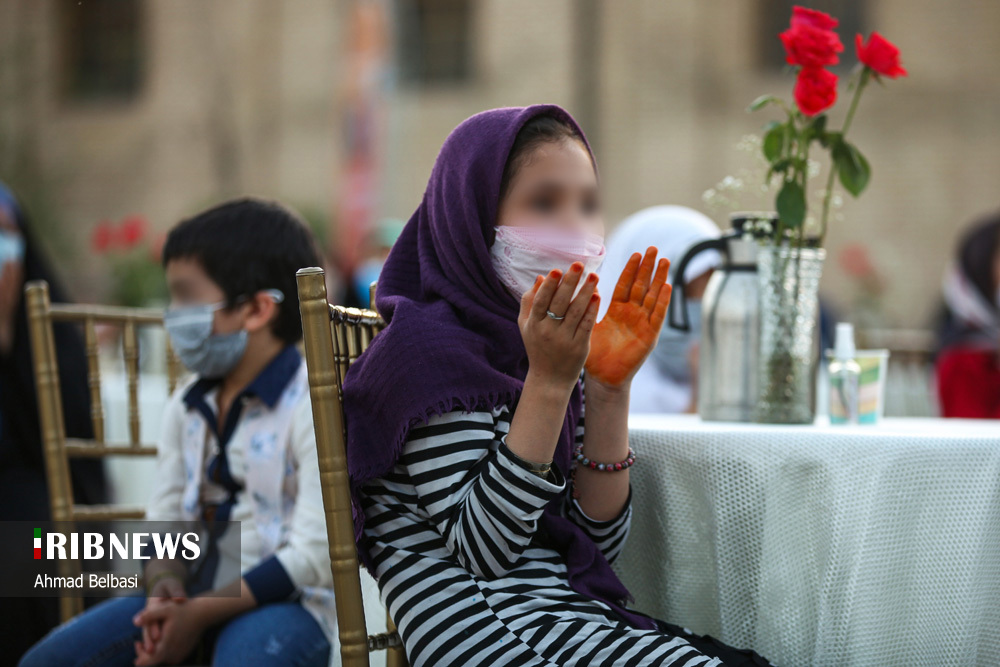 کودکان کار در مراسم روز جهانی مبارزه با کار کودکان
