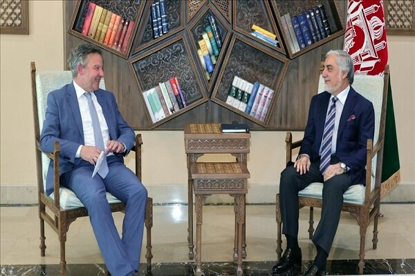 دیدار عبدالله عبدالله با نماینده ویژه آلمان