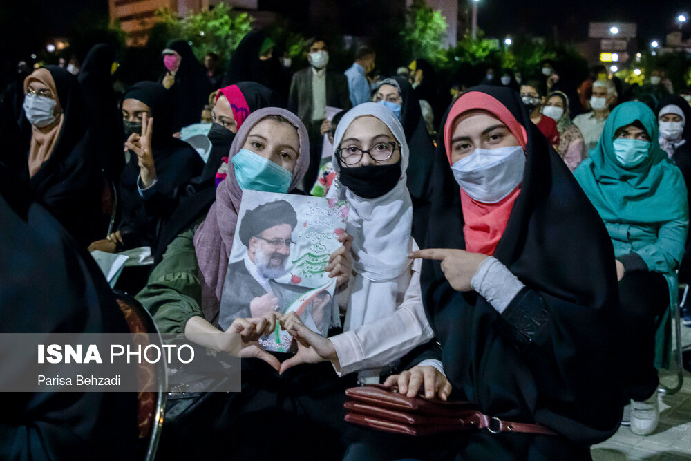 جشن پیروزی انتخابات در اراک