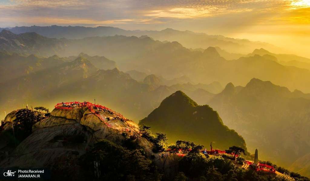 طبیعت زیبای کوه هوآ در چین