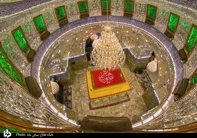 عکس/ ضریح زیبای حرم مطهر حضرت ابوالفضل العباس(ع)