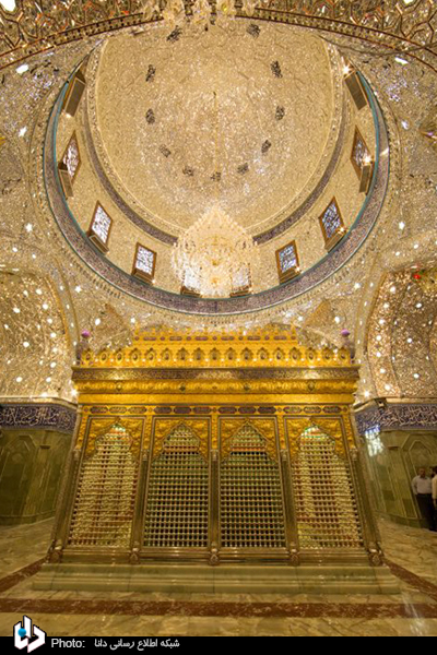 عکس/ ضریح زیبای حرم مطهر حضرت ابوالفضل العباس(ع)