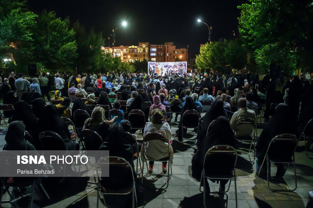 جشن پیروزی انتخابات در اراک