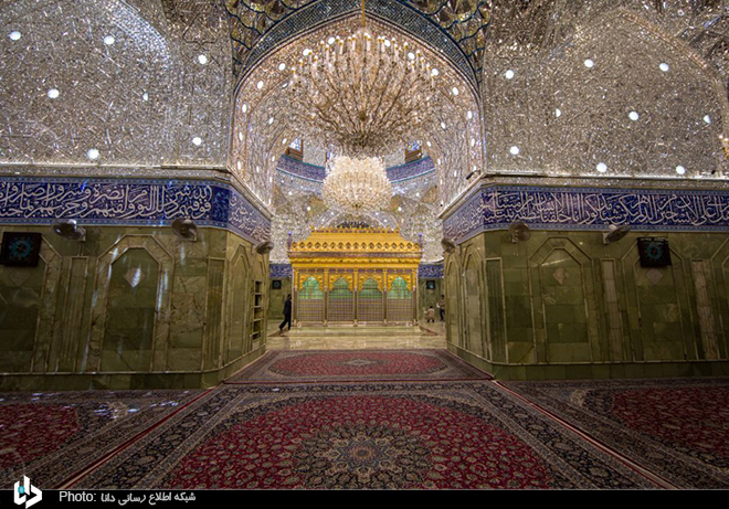عکس/ ضریح زیبای حرم مطهر حضرت ابوالفضل العباس(ع)