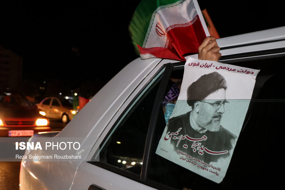 عکس/ جشن پیروزی انتخابات ریاست جمهوری در اهواز