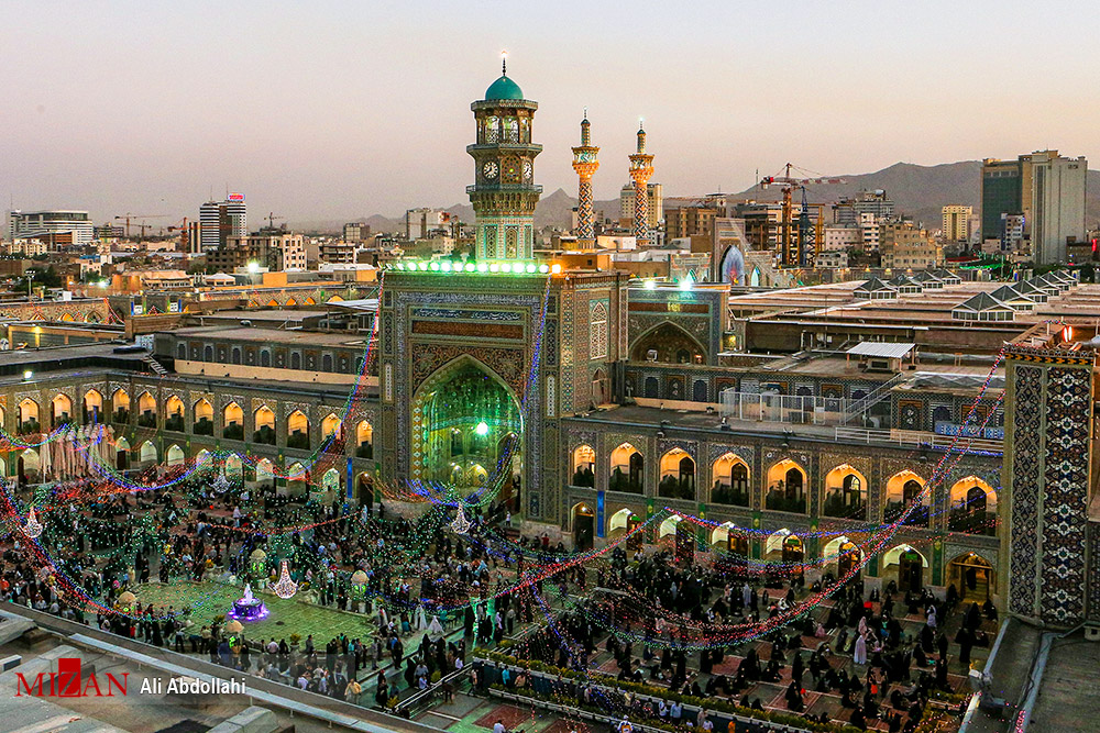 عکس/ مراسم نقاره زنی در حرم مطهر امام رضا (ع)