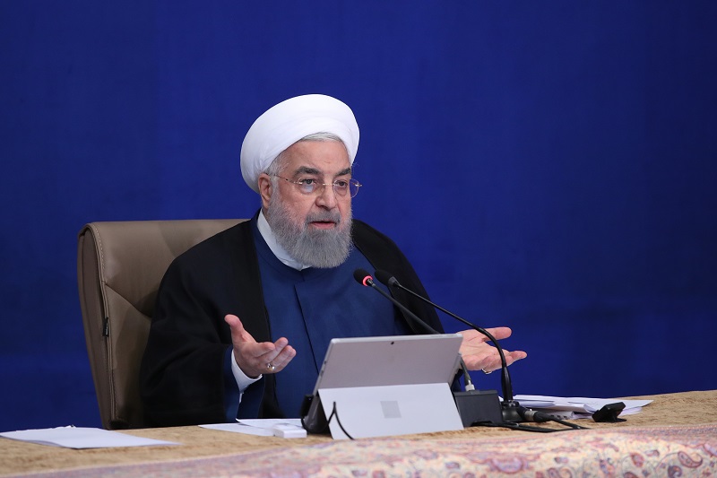 واکنش رئیس‌جمهور به انتقادات از برگزاری و مشارکت 48 درصدی در انتخابات/ روحانی: اگر بخواهند همین امروز می توانیم تحریم را تمام کنیم