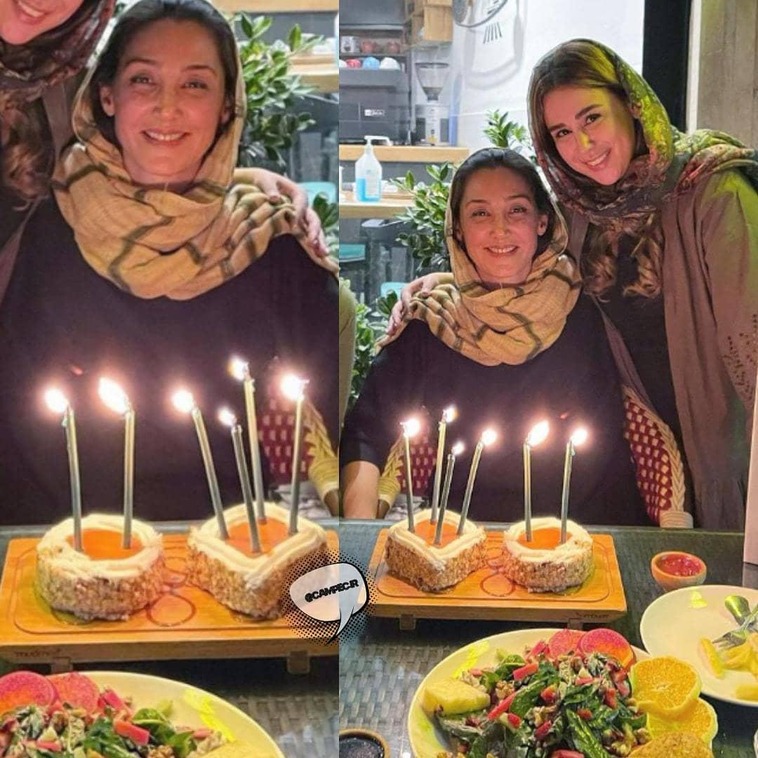 چهره‌ها/ تصویری از جشن تولد ۴۹ سالگی هدیه تهرانی