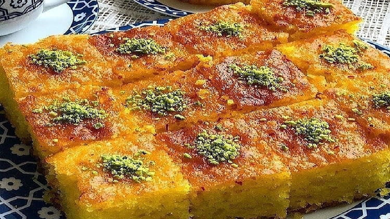 شيريني ها/ طرز تهيه «کيک شربتي» عصرانه خوشمزه